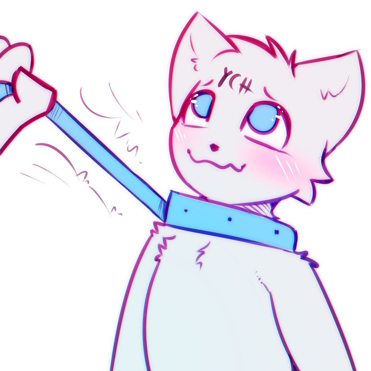 It's the end of the month and my bills are coming up, so I'll be opening 3 10$ YCHs today to help pay for them
Starting with this one! You can get it through my ko-fi!!