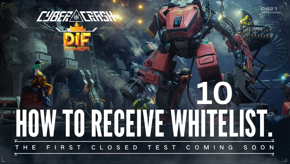 KhiemBNB's tweet photo. 🎁GA 10 Whitelist (WL) test game CyberCrash share pool 100k$ 

📌Có WL này thì ae được gì? 
- Được test đợt test đầu tiên của game CyberCrash, game RPG chiến thuật cyberpunk theo đội hình
- Chỉ dành riêng cho WL test thôi nha ae
- Bắt đầu từ ngày 3/7 và kết thúc sau 15 ngày 
- 2,000,000 NeonX là pool thưởng (tương ứng 100k$ đó ae)
- Cơ hội để nhận được token $CCC từ sớm 

📌Để tham gia nhận WL ae làm như sau: 

1. Follow X:
@CyberCrashRpg 
@KhiemBNB 
@difgamefi 

2. Join vào discord:
Cyber Crash: https://t.co/ZQWBsbHtQi
DIFGameFi: https://t.co/TpXRQlKgTA

3. Like + Repost + Comment gì đó hay ho vào bài này nha ae 

4. Vì dự án sẽ cấp WL qua Gmail cho ae đăng ký tài khoản, nên ae điền form này nha: https://t.co/d7kohf1Ehz
(Để bảo mật luôn email của ae ^^)

🕙22h00 ngày 27/6/2025 
 🎲Tui sẽ chốt sổ và quay random chọn ae may mắn nhé
------------
👉Cyber ​​Crash lấy bối cảnh là đống đổ nát kỹ thuật số của một nền văn minh từng vĩ đại
👉Được phát triển bởi Pangu Software—những người sáng tạo ra @MetaCeneGame (hơn 500.000 người dùng)
👉Game kết hợp lối chơi chiến lược với sự pha trộn mạnh mẽ giữa sự quen thuộc của Web2 và sự đổi mới của Web3
👉Backer quen thuộc như: Folius Venture; Spartan Group; Animoca Ventures; Mantle EcoFund; SevenX Capital

👇Thông tin thêm về game/gameplay ae đọc Post bên dưới nha