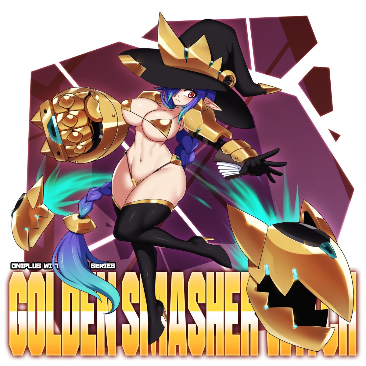 oniplus4545's tweet image. I love gold bikini
character owned by @16bithero
