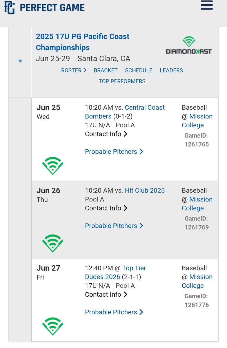 Excited to play in the <a href="/PerfectGameUSA/">Perfect Game USA</a> Pacific Coast Championship with some of my <a href="/RenoBPA/">BPA Reno</a> teammates and some BPA members from central CA starting today.

<a href="/CoachCBNCSA/">Chris Browning ✝️🇺🇸</a> #uncommitted #perfectgame #BPA