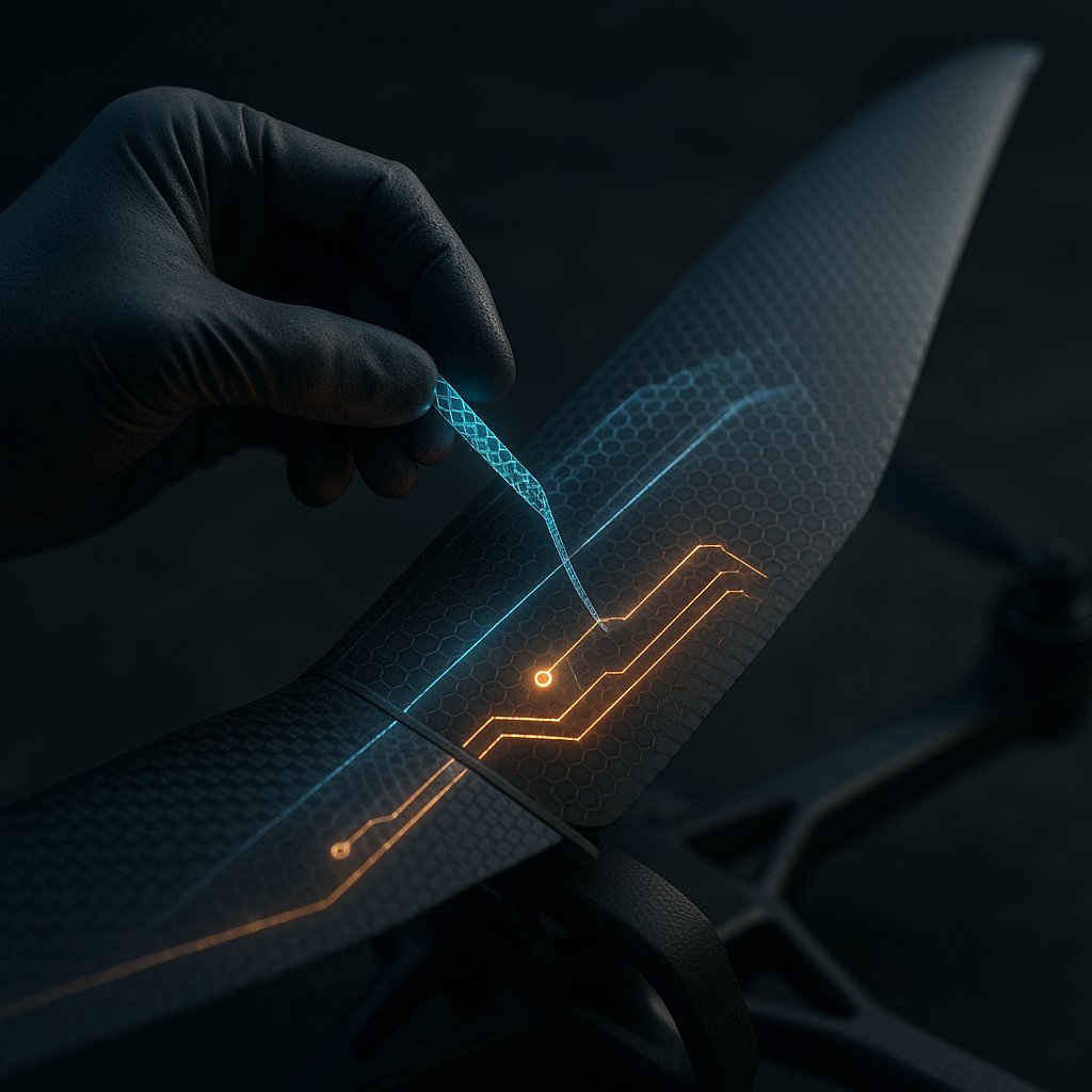 If you’re not printing intelligence into your materials, you’re already behind.

You don’t evolve by chance. You evolve by pressure.

Graphene threads, MXene filaments, edge-AI logic baked into the structure itself — this isn’t the future.
It’s the first layer.

#Graphene