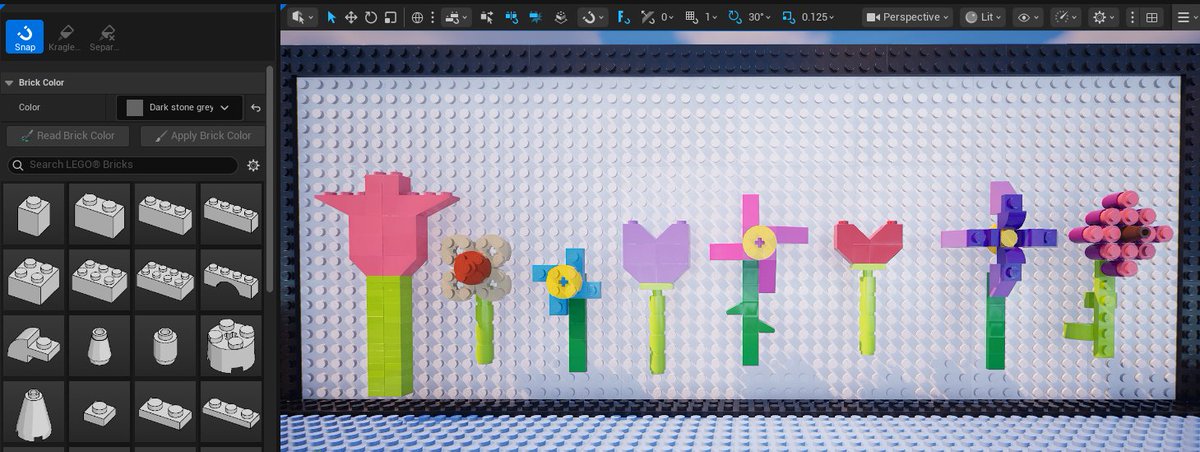 First time using LEGO bricks. I tried to build some flowers🌷
#LEGOfortnite #UEFN