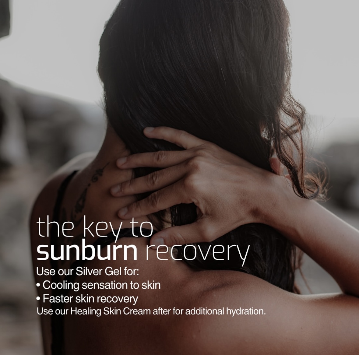 SilverBiotics's tweet photo. Too much sun?☀️

Reach for our ultimate post-sun duo:
Silver Gel for deep hydration +
Skin Healing Cream for skin repair support.
Soothing, cooling, and packed with silver tech to calm and restore your skin fast. https://t.co/UKwuxzo2kL