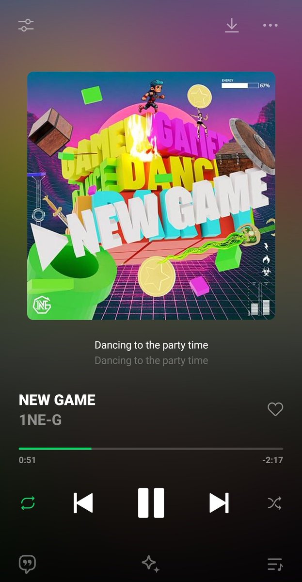 Rei_LPS's tweet image. 最近は【1NE-G】の曲がお気に入り🎧

#1NE_G
#NEWGAME
#BubbleLove