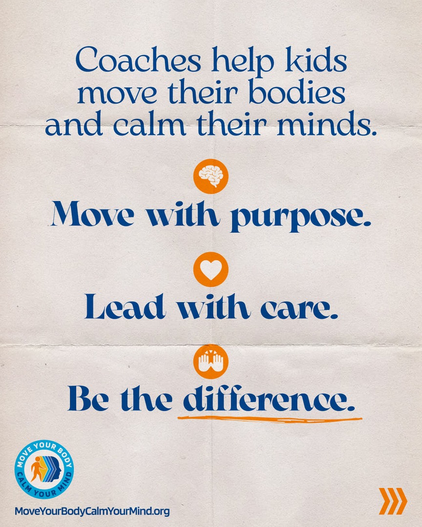 MoveYourBodyCA (@moveyourbodyca) on Twitter photo Every kid deserves more than a team — they deserve a mentor who listens, leads, and shows up.
That's why California is working with <a href="/CHJSorg/">Center for Healing and Justice through Sport</a>, <a href="/MillionCoaches/">Million Coaches Challenge</a>, & <a href="/PositiveCoachUS/">Positive Coaching Alliance</a> to train 25k youth coaches by the end of 2025. Every kid deserves more than a team — they deserve a mentor who listens, leads, and shows up.
That's why California is working with <a href="/CHJSorg/">Center for Healing and Justice through Sport</a>, <a href="/MillionCoaches/">Million Coaches Challenge</a>, & <a href="/PositiveCoachUS/">Positive Coaching Alliance</a> to train 25k youth coaches by the end of 2025.