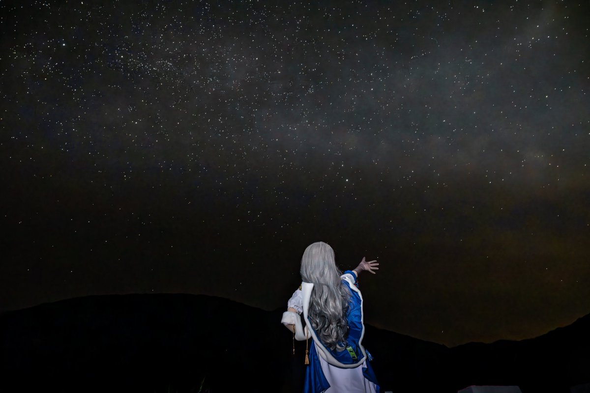 雅利洛6号的星空，真是瑰丽呢