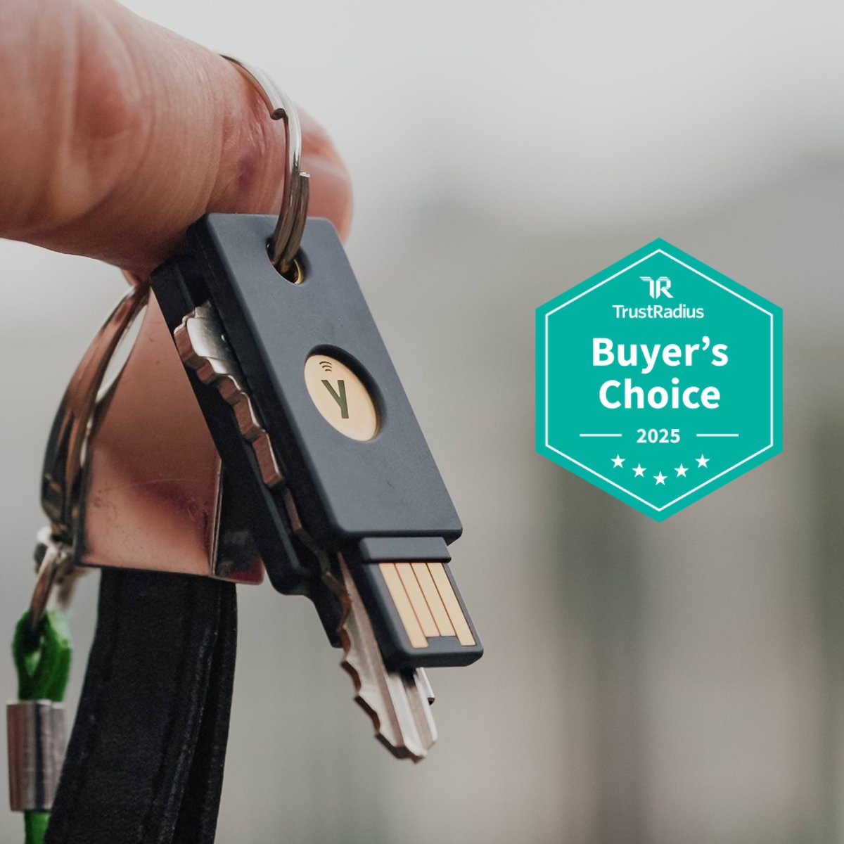 Yubico is proud to be a <a href="/trustradius/">TrustRadius</a> 2025 Top Rated Award winner! 🏆 

With a trScore of [9.4 out of 10] and over 100 verified reviews, we're honored by the trust and feedback from our customers! Learn more in our latest blog post. 💫  yubico.com/blog/yubico-re…