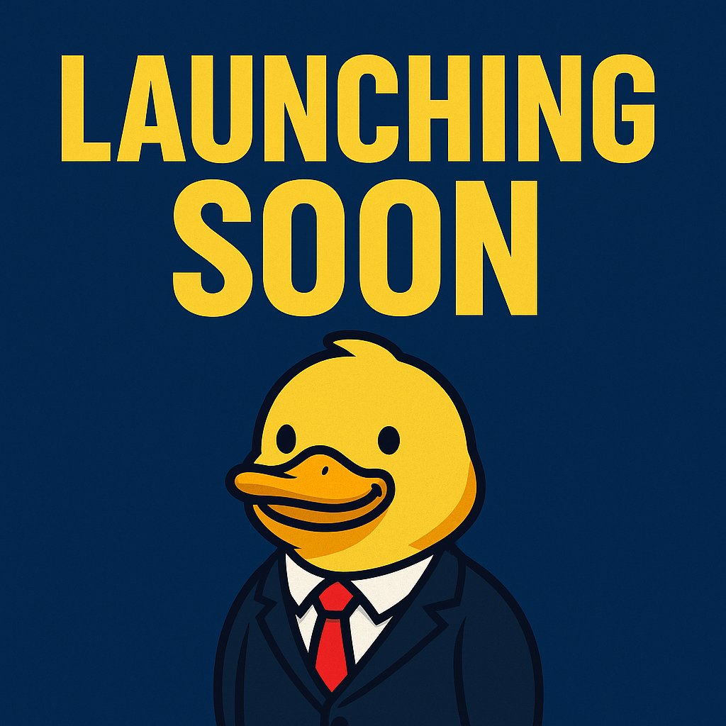 QuackoQ's tweet photo. Lunching very very soon 
Be smart buy first
#Quacko #MemeCoin https://t.co/j1DsnxvbfO