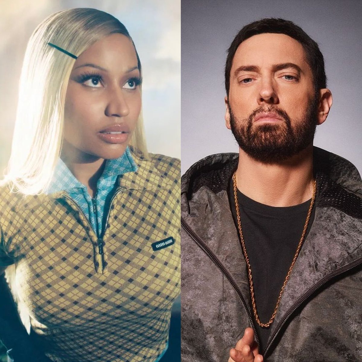 KAROL G names Nicki Minaj and Eminem as her GOAT rappers in <a href="/Complex/">Complex</a> video with Selena Gomez.