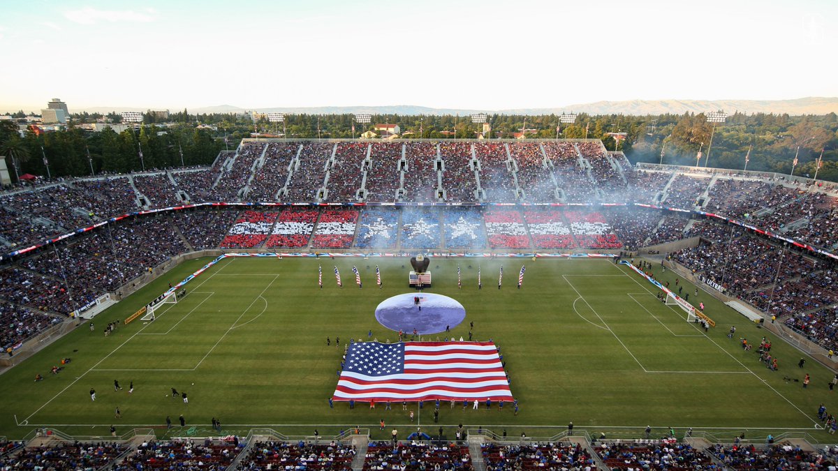 GoStanford's tweet photo. Excited to host the Cali Clasico at Stanford Stadium again!

⚽️ @SJEarthquakes vs LA Galaxy
🗓️ Saturday, June 28
⏰ 7:30pm PT

Get tickets ➡️ https://t.co/AaQox4WTg4 https://t.co/OZ0OPFOUYL