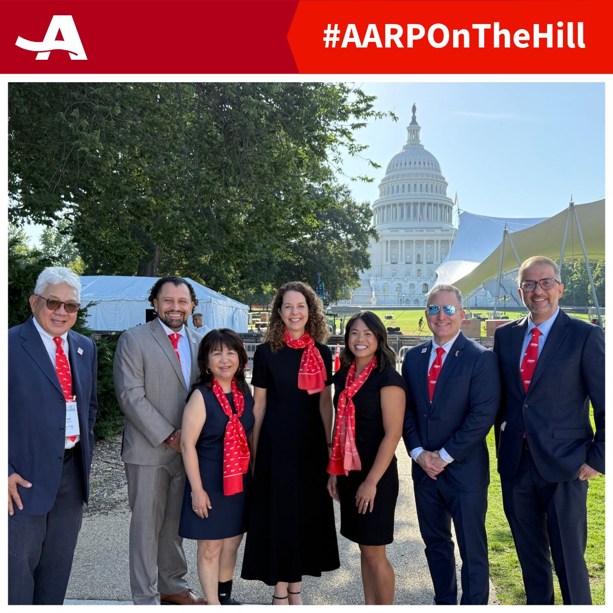AARPCA's tweet photo. Team #AARPCA is in D.C. and on the Hill today speaking up for #Californians 50+ and their families. Top priorities: Social Security, SNAP, Credit for Caring, Medicaid. 

AARP is fighting for you and your family! #AARPOnTheHill https://t.co/Lo1IJb3dgS