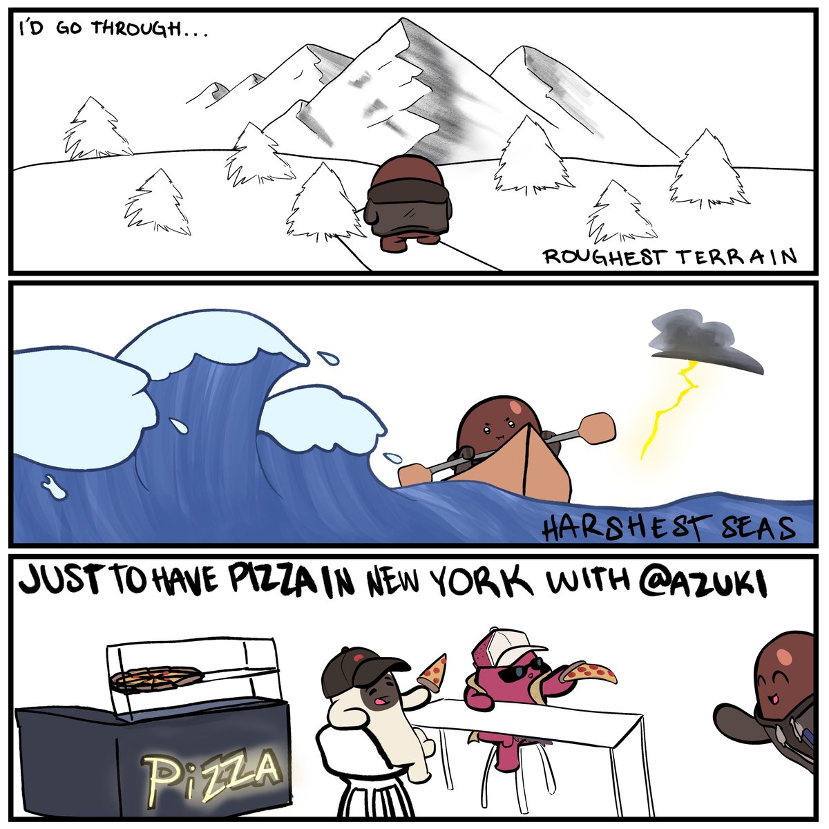 Ok, maybe next year I'll get to enjoy the Pizza with the <a href="/Azuki/">Azuki</a>  Fam for real

Pepperoni is the best American pizza right?

Max fomo