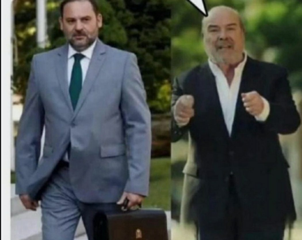 Monika41463408's tweet photo. Si a este Ministro le quitas el maletín, el traje chaqueta y el Ministerio, se convierte en un pvtero de los de toda la vida. https://t.co/mDnrqiHnUN