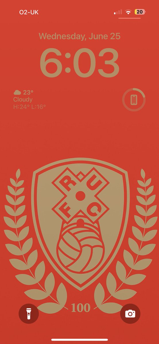 Centenary wallpaper!  #rufc