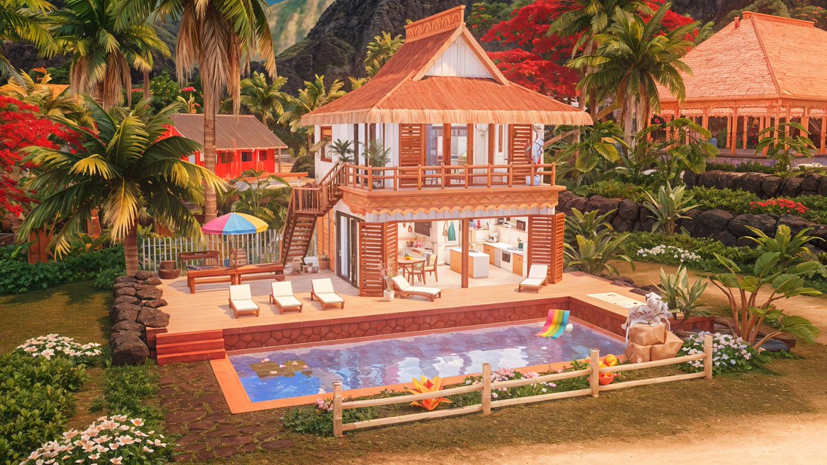 HousesForSimsC1's tweet image. This small cabin is the perfect get away for summer vacation !! No CC. Download link and Gallery ID
@YouTube👉 youtu.be/NjJzIPOojYk
#housesforsims #sims4 #thesims #showusyourbuilds #thesims4 #sims4build
@TheSims
@SimsBrasileiros
@SimsLatinos