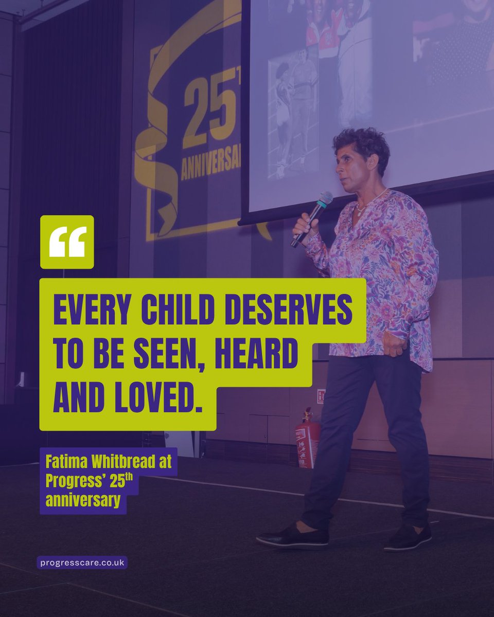 Progress (@progresscareuk) on Twitter photo Olympian <a href="/FatimaWh1tbread/">Fatima Whitbread</a> Delivers Powerful Call to Action at Progress’ 25th Anniversary: “Every Child Deserves to Be Seen, Heard and Loved”
Read about her speech here: progresscare.co.uk/fatima-whitbre…
#EveryChildMatters, #SeenHeardLoved, #BeTheChange, #VoicesThatInspire Olympian <a href="/FatimaWh1tbread/">Fatima Whitbread</a> Delivers Powerful Call to Action at Progress’ 25th Anniversary: “Every Child Deserves to Be Seen, Heard and Loved”
Read about her speech here: progresscare.co.uk/fatima-whitbre…
#EveryChildMatters, #SeenHeardLoved, #BeTheChange, #VoicesThatInspire