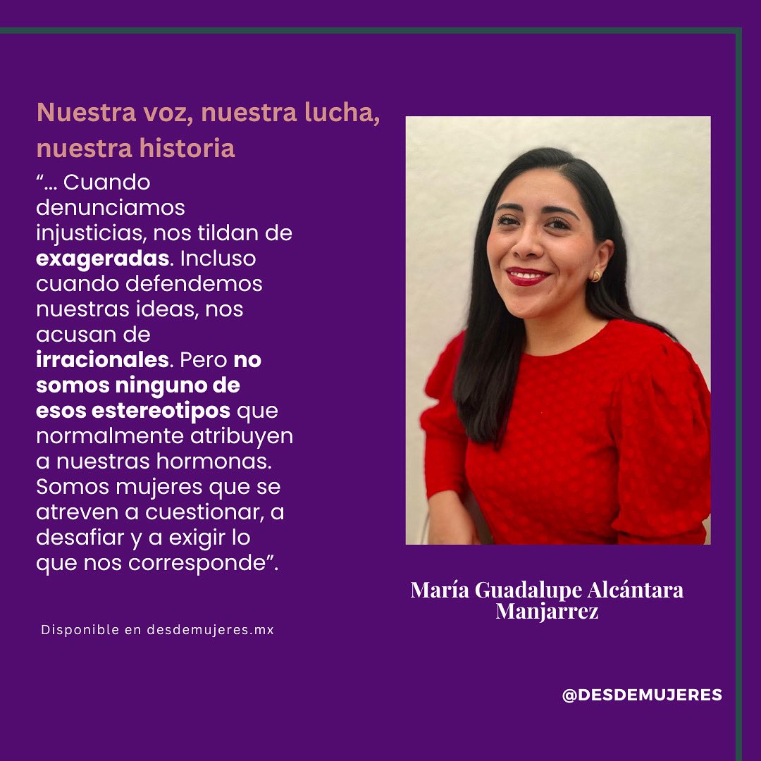 DesdeMujeres's tweet image. Hoy en #PlumasDesdeMujeres 
María Alcántara nos comparte su reflexión sobre la lucha de las mujeres a través de la historia. ❤️‍🔥
📝 Léelo en desdemujeres.mx