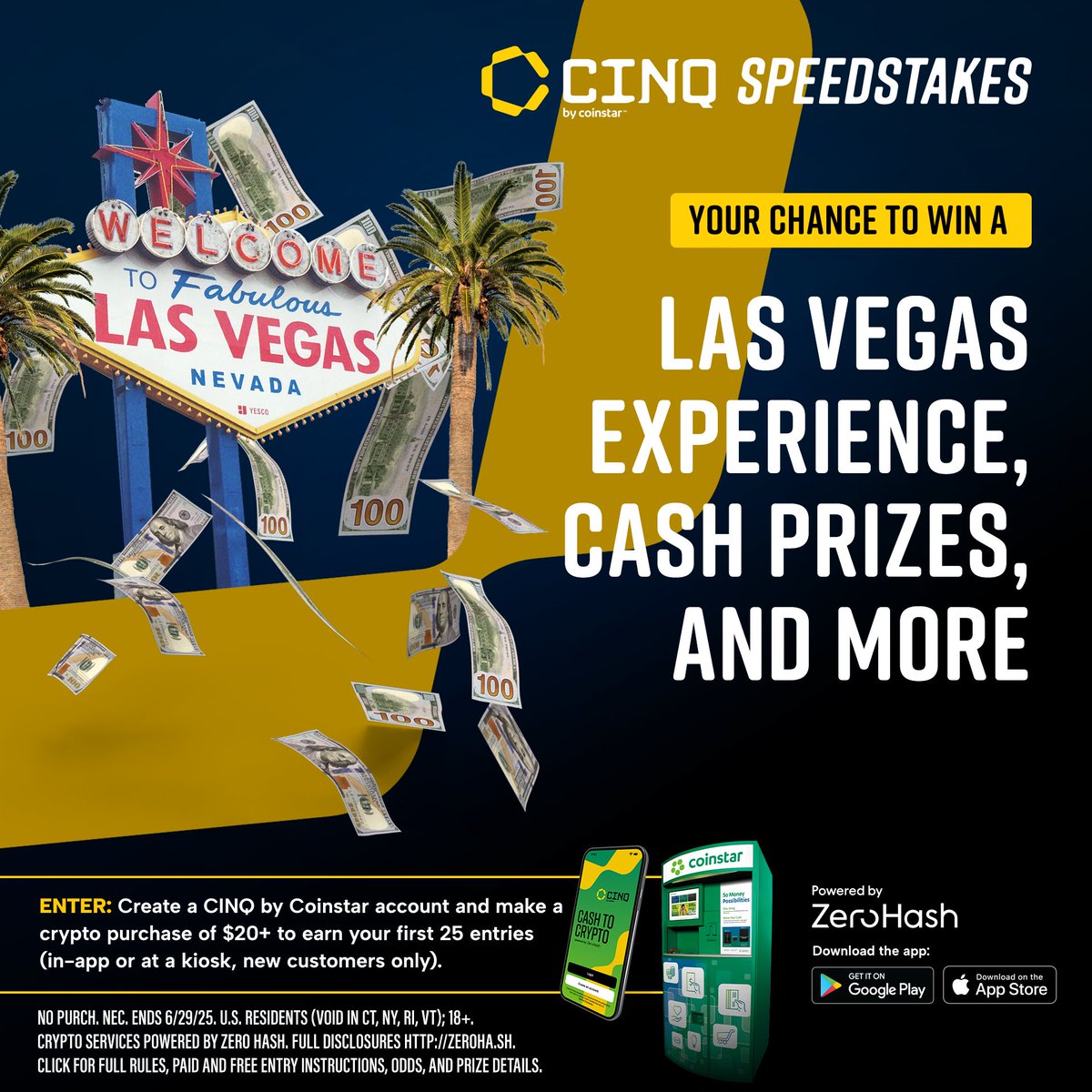 CINQ by Coinstar tweet media