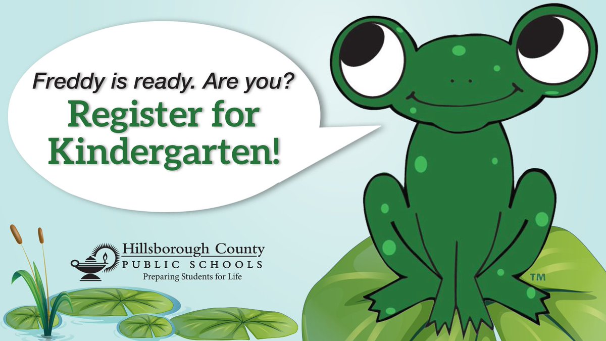 🐸 Get a jump on registering your little ones for kindergarten. School starts Monday, August 11! Visit SignUpForKindergarten.com for all the information you need.🏫🚌

#ReadyForKindergarten #OnYourWaytoKindergarten