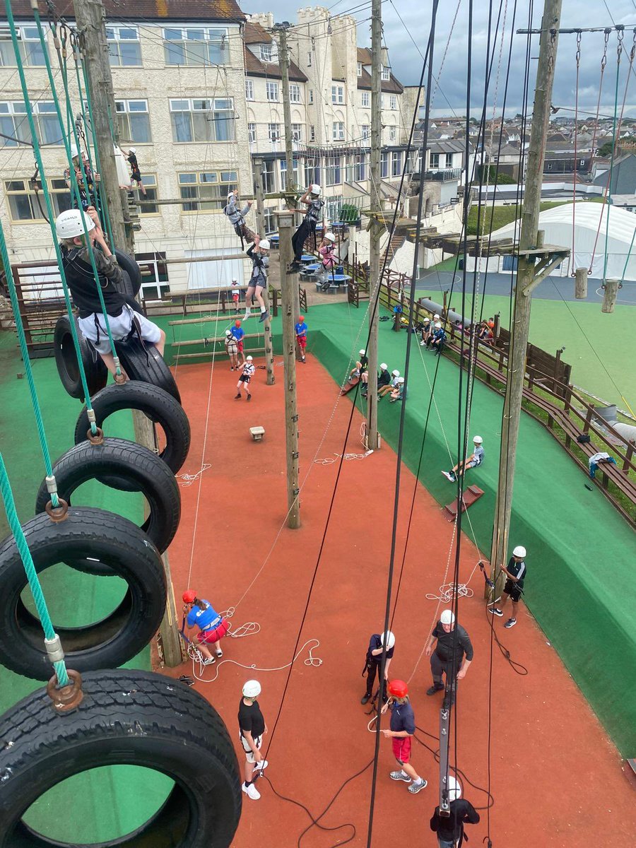 Facing fears and reaching new heights 🧗#Bude #schooltripchronicles