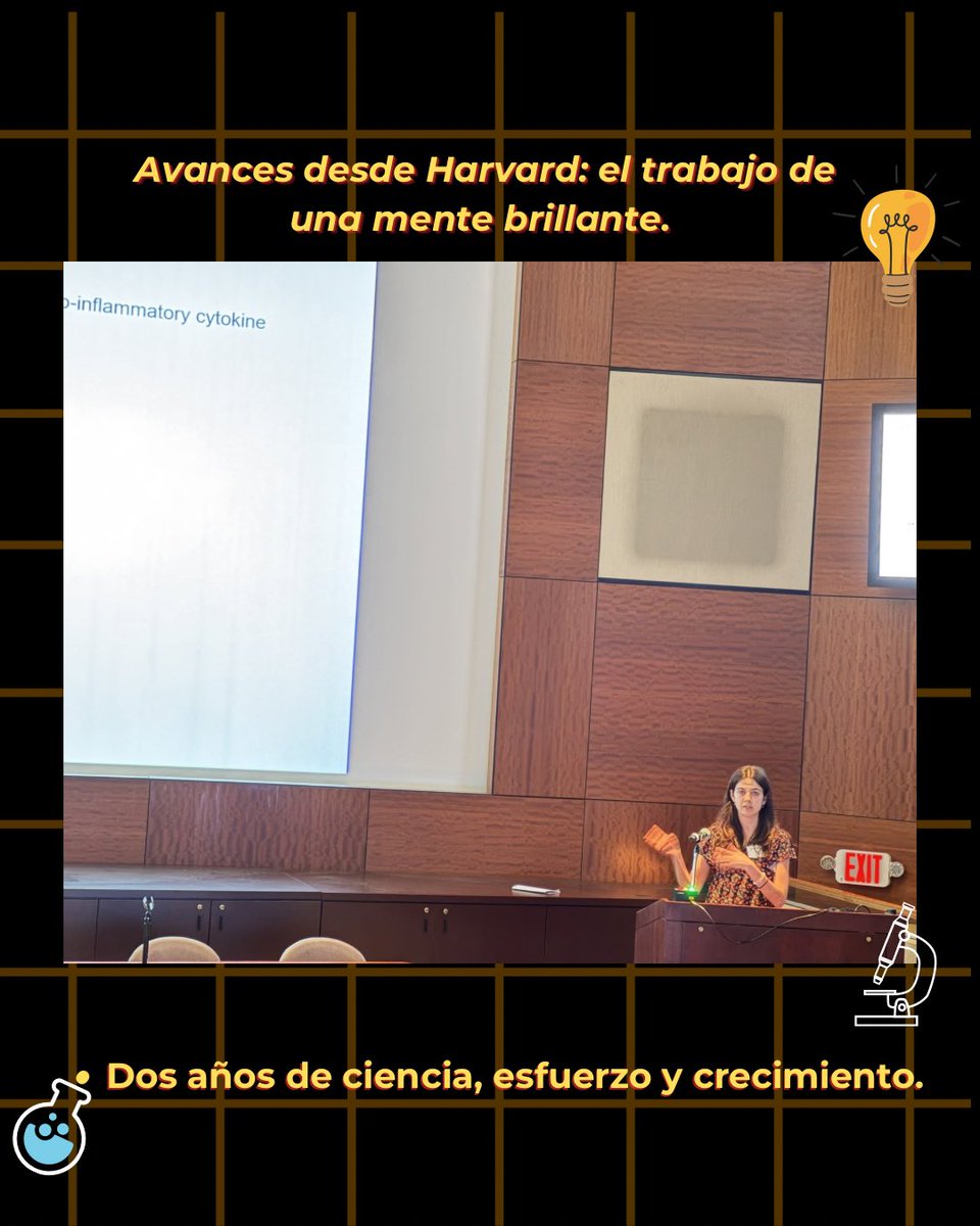 Pedro De-la-Torre, PhD. (@pedrodelatorrem) on Twitter photo April, mi estudiante de Biología, Química y Física en la Universidad de <a href="/Harvard/">Harvard University</a> , presentó el avance de la investigación en la que hemos trabajado durante estos dos años.
No podría sentirme más orgulloso de ser su mentor y de formar parte de la vida de esta joven científica.👩🔬 April, mi estudiante de Biología, Química y Física en la Universidad de <a href="/Harvard/">Harvard University</a> , presentó el avance de la investigación en la que hemos trabajado durante estos dos años.
No podría sentirme más orgulloso de ser su mentor y de formar parte de la vida de esta joven científica.👩🔬