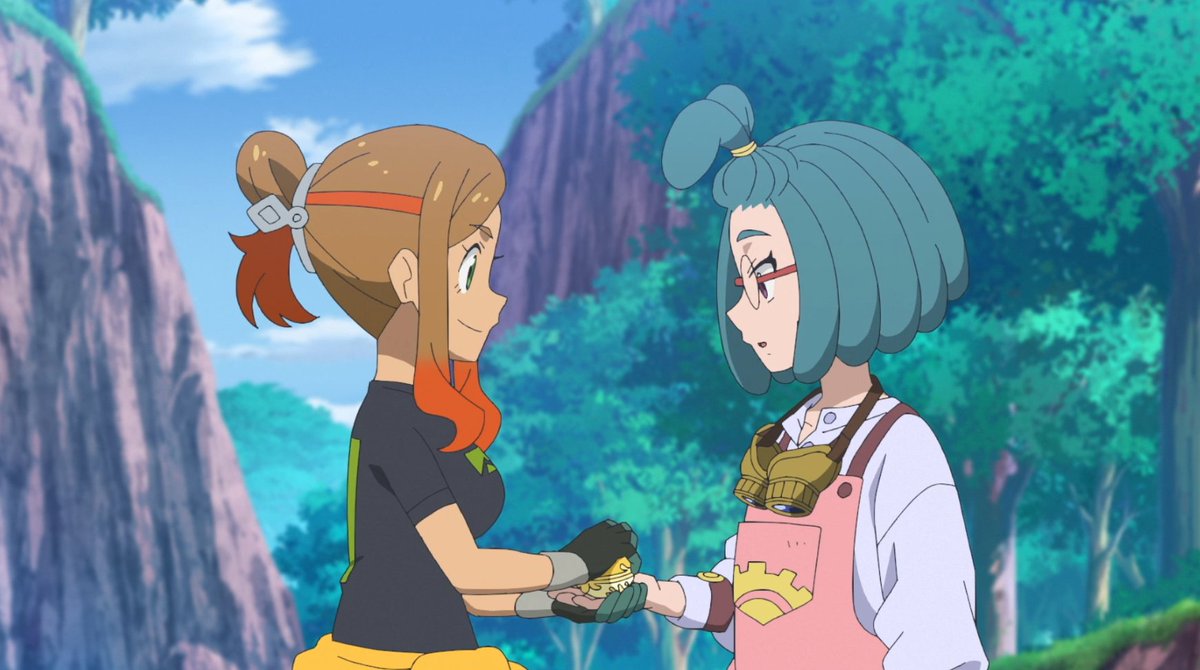 chuckle_mouse's tweet image. Pokemon Horizon Episode 100 was aired. It was first time seeing key animation was done by majority English names ! What did you think about the fight scene between Team Voltteccers and the Explorers ? #pokeani #anipoke #pokemon #anime
