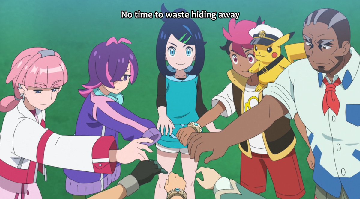 chuckle_mouse's tweet image. Pokemon Horizon Episode 100 was aired. It was first time seeing key animation was done by majority English names ! What did you think about the fight scene between Team Voltteccers and the Explorers ? #pokeani #anipoke #pokemon #anime