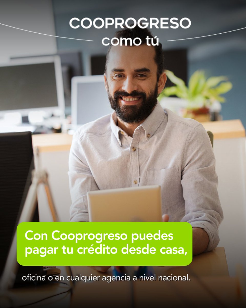 Pagar tu crédito a tiempo te ayuda a:
✔ Ahorrar en multas e intereses por mora
✔ Mejorar tu calificación crediticia
✔ Acceder a mejores condiciones en próximos créditos
En Cooprogreso, tu responsabilidad se convierte en oportunidades.

Más información ingresando a: