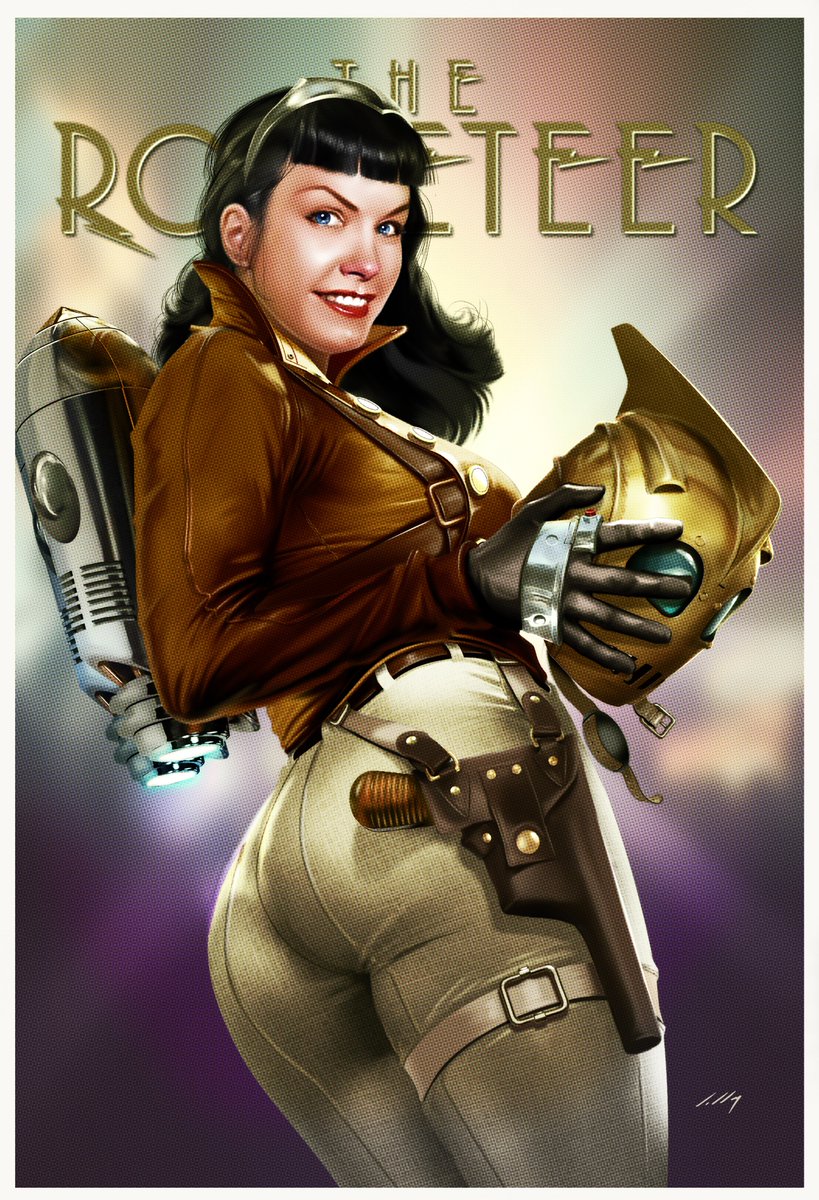 axlsalles's tweet photo. 2018
#bettiepage #pinup #queenofpinups #vintage #sexy #rocketeer #cartoon #commissionart https://t.co/R24inRyHg6