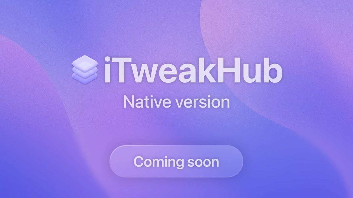 iTweakHub tweet media