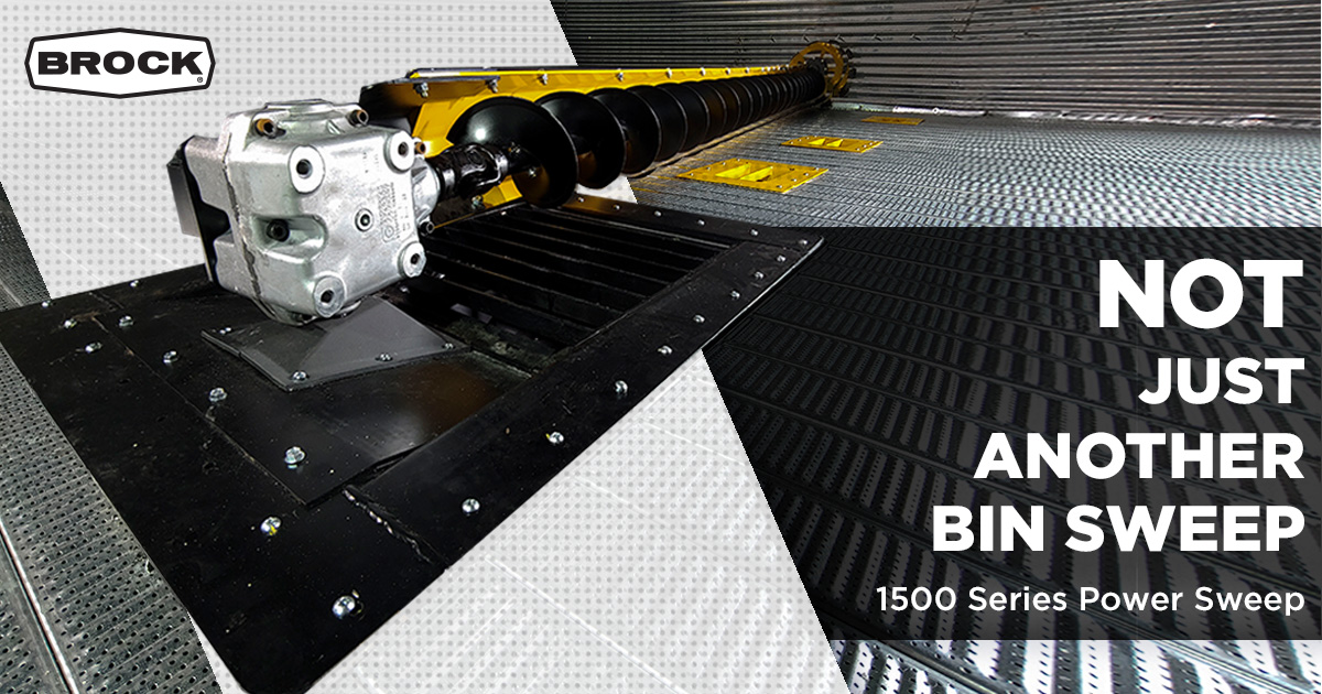 Built for Power. Designed for Durability. 🌾

The BROCK®️ 1500 Series Power Sweep isn’t your average bin sweep—it's a high-performance workhorse engineered to deliver season after season.

Tough on grain. Easy on maintenance. bit.ly/4fd4UEo
#BrockSolid