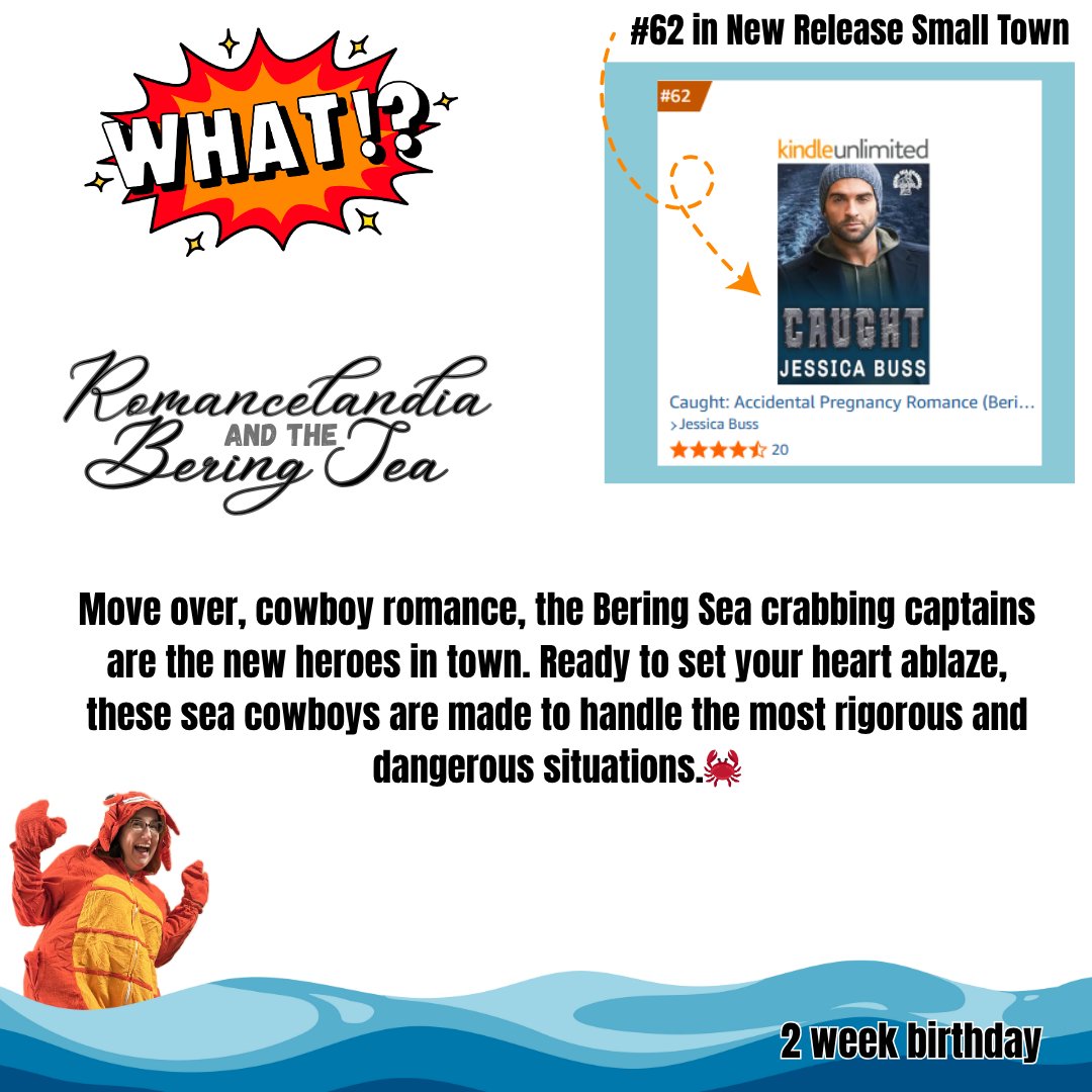 Still holding strong after two weeks. Go Caught!
What's stopping you from taking the dive? 
Grab it today 🦀

mybook.to/beringseacrabb…