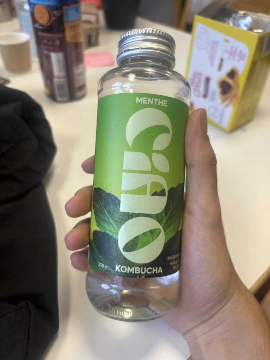 🚨‼️ Y’a du Ciao Kombucha au Carrefour rue Aba Akhime’ir à Tel Aviv 😋