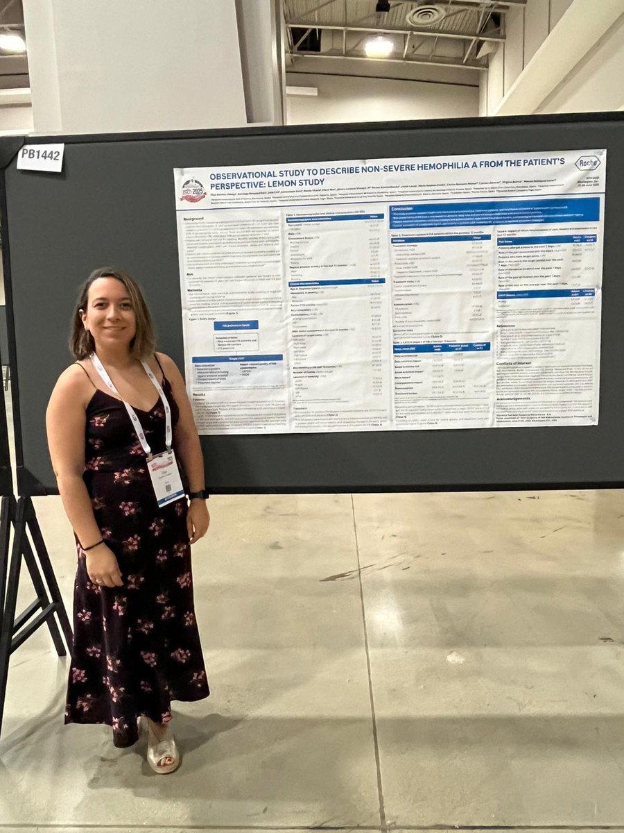 Olga Benítez (@obenitez6) on Twitter photo Presentado en #ISTH2025 el estudio LEMON sobre hemofilia no grave.
🔍 Un gran ejemplo de colaboración multicéntrica nacional.
#SETHJoven #SomosSETH
<a href="/isth/">ISTH</a> <a href="/SETH__Oficial/">SETH Trombosis y Hemostasia</a> <a href="/ish_eahad/">איש אחד</a> <a href="/SEHHJoven/">SEHH Joven</a> Presentado en #ISTH2025 el estudio LEMON sobre hemofilia no grave.
🔍 Un gran ejemplo de colaboración multicéntrica nacional.
#SETHJoven #SomosSETH
<a href="/isth/">ISTH</a> <a href="/SETH__Oficial/">SETH Trombosis y Hemostasia</a> <a href="/ish_eahad/">איש אחד</a> <a href="/SEHHJoven/">SEHH Joven</a>