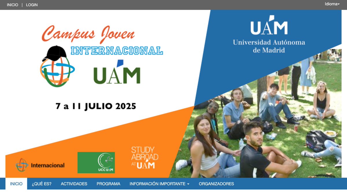 ArranzParaiso's tweet image. Nos vemos el jueves 11 de 15 a 16:30 en el Campus Joven Internacional @UAM_Madrid ¿Os animáis a conocer a Ray 🤖? Él está muy emocionado 😍
