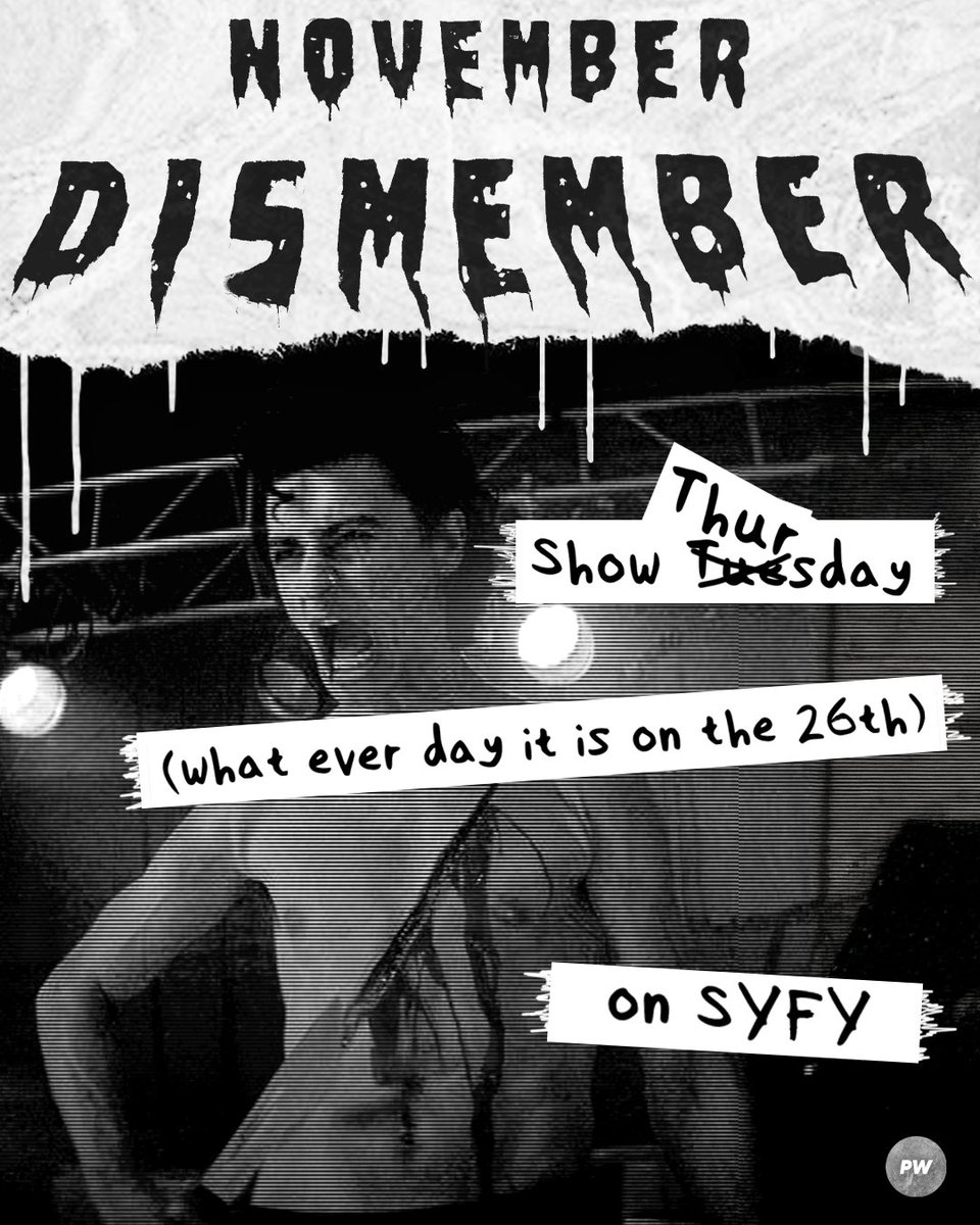 Are You Ready For It?

Catch #NovemberDismember at The SHED this Thursday at 10/9c on an all-new episode of SYFY's #REVIVAL for your chance to see Rhodey open up (literally!).