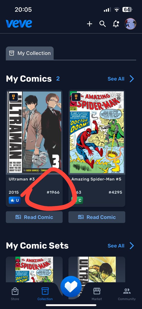 amarildourucii1's tweet photo. @ComicsandCrypto @lodouNono @veve_official @Marvel FA year of Ultraman . Interested ? https://t.co/KPu0Vodltg