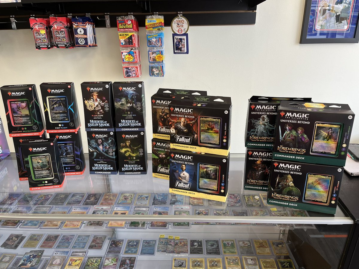 🚨MAGIC RESTOCK🚨
With more on the way!
Stop in today to check it out!