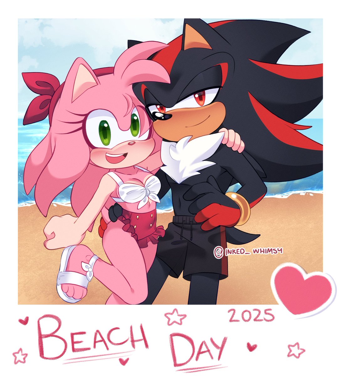 Day 3: Beach episode 🏖️

#ShadowxAmyWeek2025 #shadamy