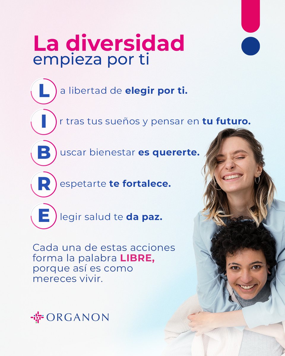 La diversidad y la libertad se viven mejor cuando eres tú misma y sueñas con un futuro hecho a tu medida. Donde nada te detiene, cumples tus metas y te conviertes en quien siempre has querido ser.

#TodosPertenecemos