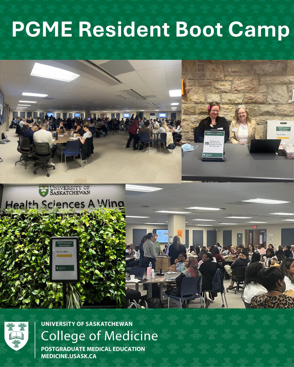 Welcome to all new Residents at the PGME Bootcamp!

The PGME office is pleased to welcome all incoming residents who will officially begin their training on July 1, 2025. We  look forward to supporting your journey through residency.