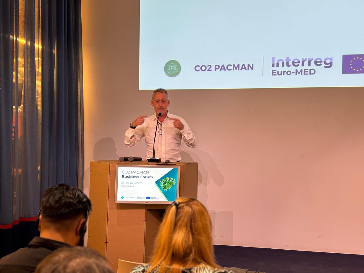 🌍 El #CO2PACMAN Business Forum reúne a autoridades, empresas y expertos del Mediterráneo para transformar planes climáticos en acciones reales.

Hoy se ha clausurado la 1ª jornada con la participación de David Rosa, director de #ValènciaInnovationCapital.

#InterregEuroMED