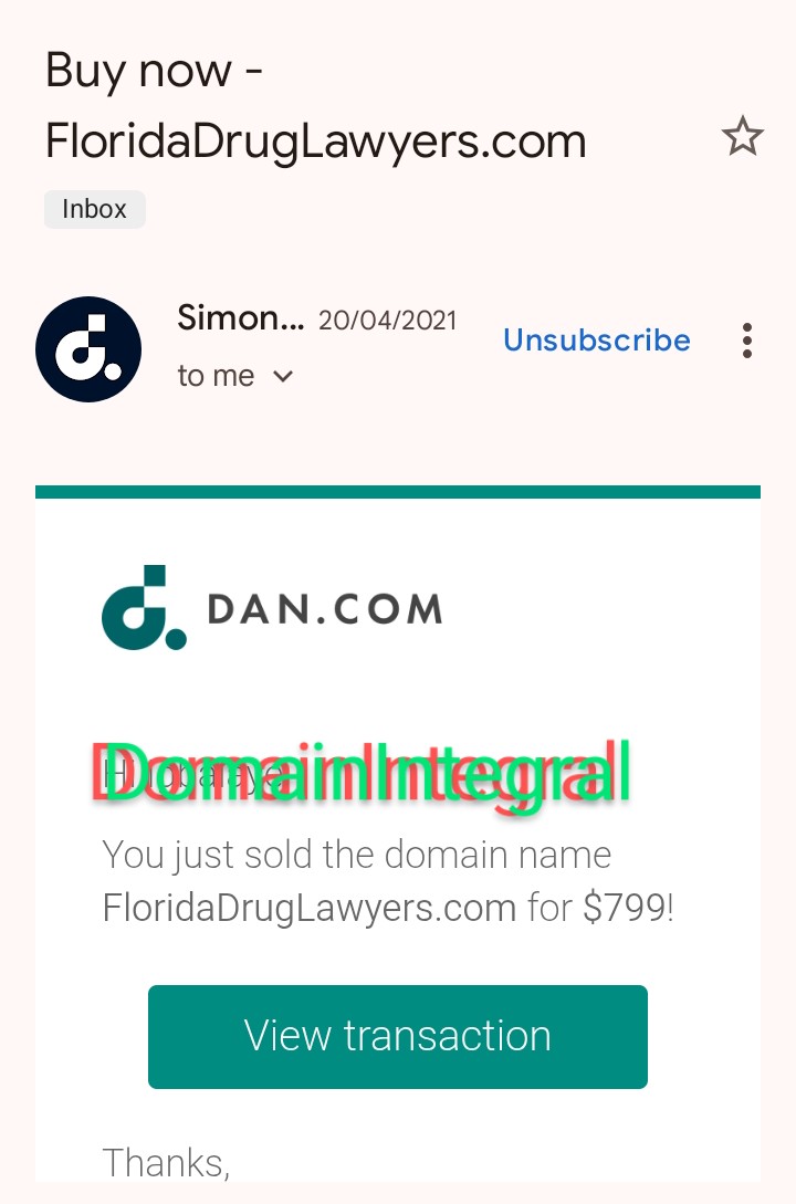 DomainIntegral's tweet image. As Dan is closing down, checking through some of my sales then and I decided to share this because I so love the sales then, it comes at the right time.....