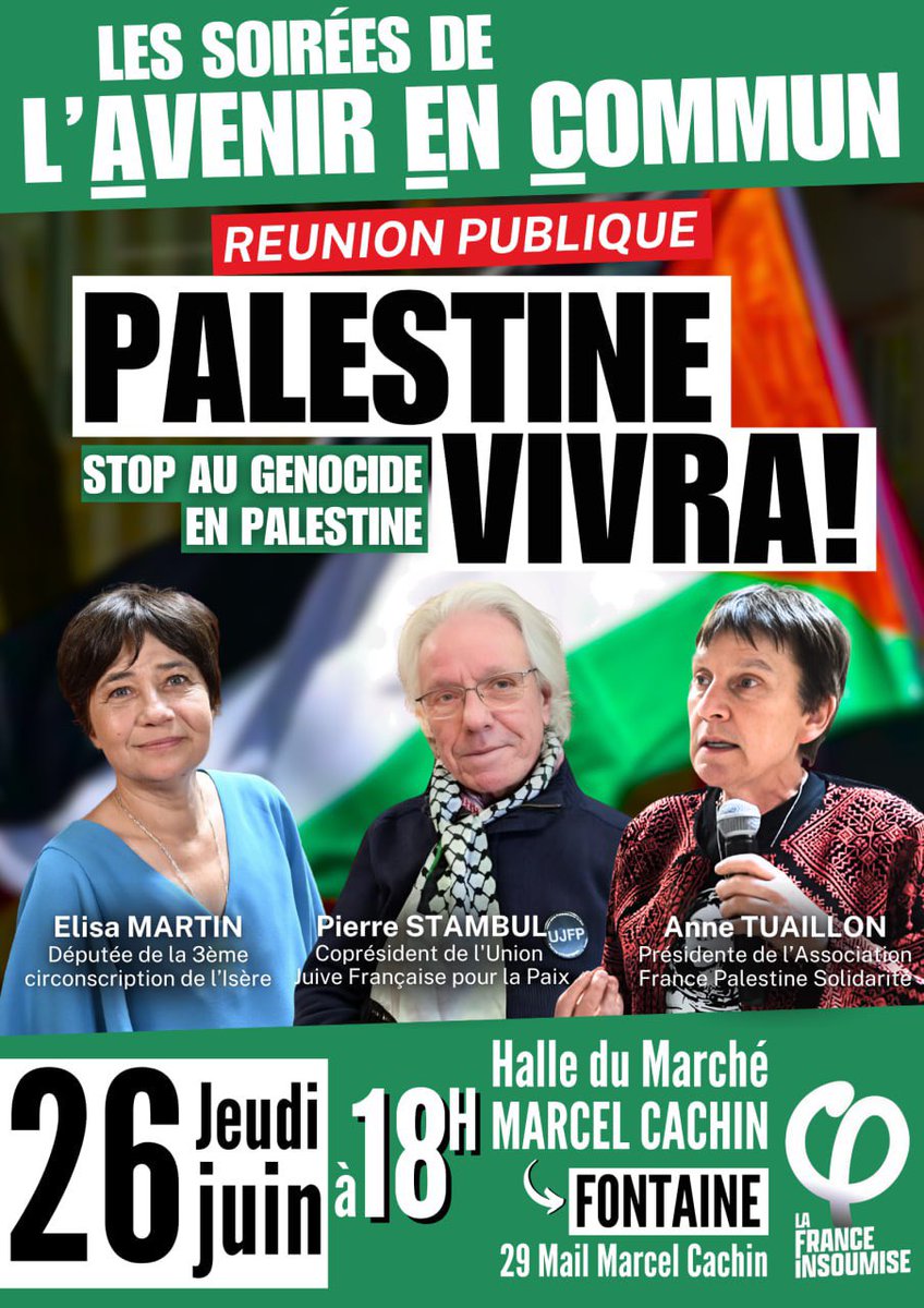 La France Insoumise Isère tweet media