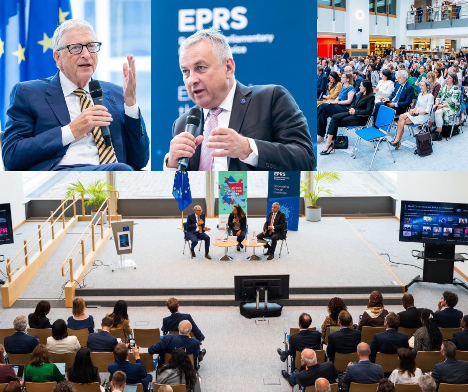 Honored to join global leaders including <a href="/BillGates/">Bill Gates</a> and Commissioner <a href="/JozefSikela/">Jozef Síkela</a> at the high-level dialogue on the future of #EU development policy. <a href="/UNDP/">UN Development</a> is committed to shaping a new consensus through stronger, more inclusive partnerships for people and planet.