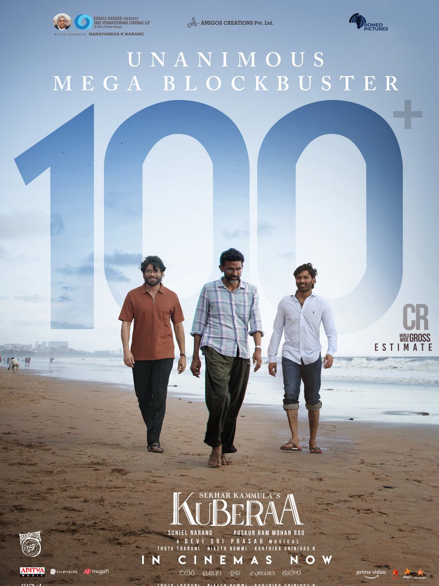 When conviction meets craft, the result is inevitable❤️💥

Book your tickets now: linktr.ee/KuberaaTickets 

#Kuberaa
#BlockBusterKuberaa  
#SekharKammulasKuberaa #KuberaaInCinemasNow