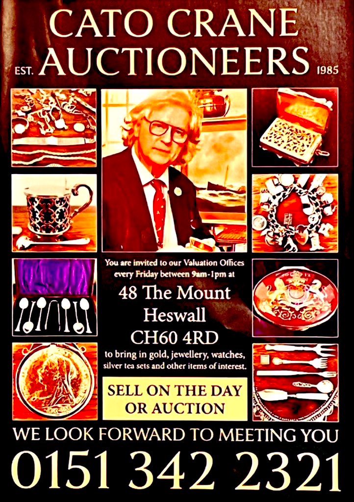 Cato Crane - Probate & Fine Objects Auctions (@catocrane) on Twitter photo 