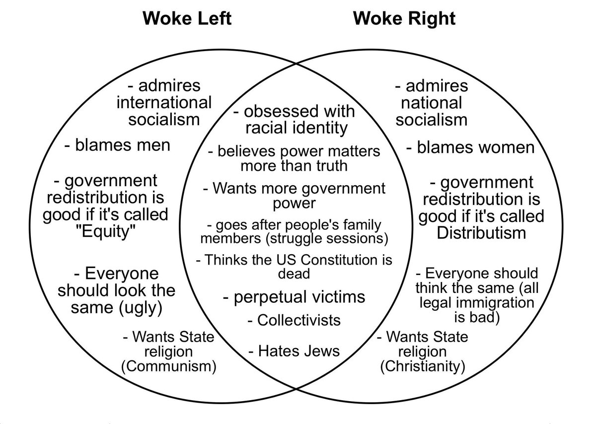 JayStrellson's tweet image. If Conservatives do not periodically clean house, the #WokeRight will ruin the GOPs attractiveness to the Electorate the same the #WokeLeft has long ruined the DNC. 

Britain doesn’t really have a Woke Right but it does have fake Conservatives/Wets/5th column.
