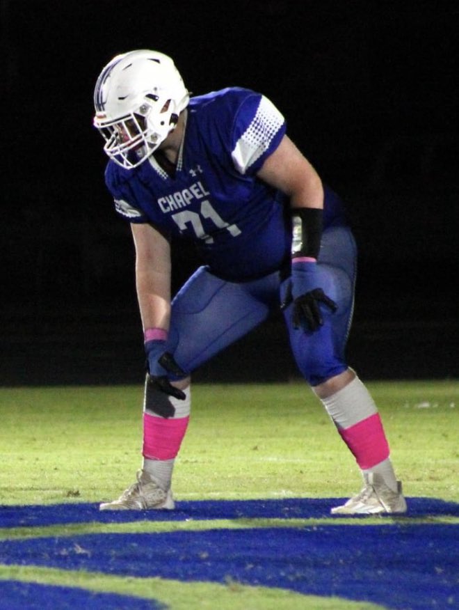 After a great talk with <a href="/CoachLawhorn/">Will Lawhorn</a> and <a href="/LyonHBC/">Chris Douglas 🏈</a> I am blessed to receive an offer from Lyon! #AGTG #TYJ Thank you too <a href="/_CoachHicks/">Coach Hicks</a> and <a href="/ParkersChapelFB/">Parkers Chapel FB</a>