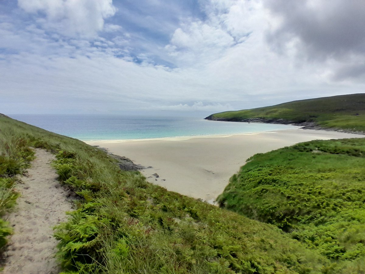 Eilean Mhiughalaigh. My first visit to the island of Mingulay, about 12 miles south of the island of Barra. The last inhabitants left in 1912. A stunningly beautiful island. #Hebrides